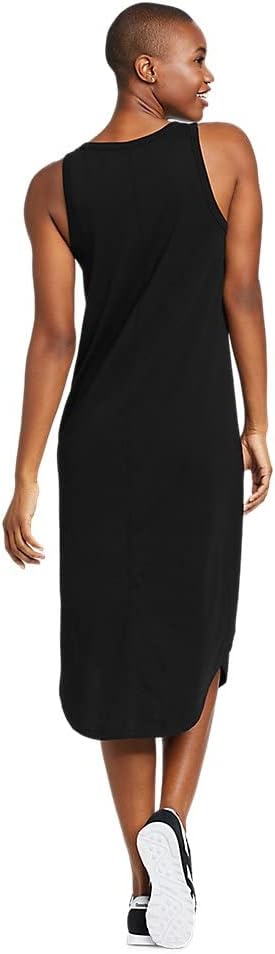 Eddie Bauer Womens Myriad Midi DressBlack