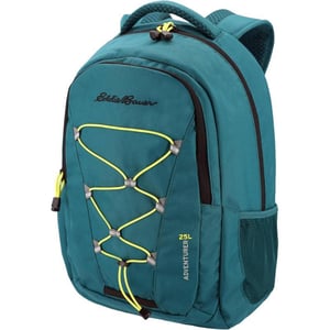 Eddie Bauer Adventurer Trail 30L Backpack wHydration Sleeve BlackDark Teal Adventurer 25l Daypack