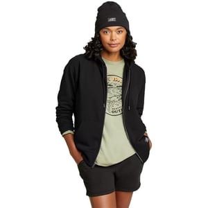 Eddie Bauer Womens Cozy Camp FullZip HoodieBlack