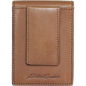 Eddie Bauer Mens Outdoor Leather Front Pocket WalletMultiple Card Slots Magnetic Money Clip ID Window Brown One SizeEddie Bauer Mens Outdoor Leather Front Pocket WalletMultiple Card Slots Magnetic Money Clip ID Window Brown One Size