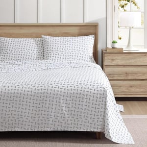 Eddie Bauer  Twin Sheets Cotton Percale Bedding Set Cool amp Breathable Home Decor Little Blossom TwinLaurel Leaves Full