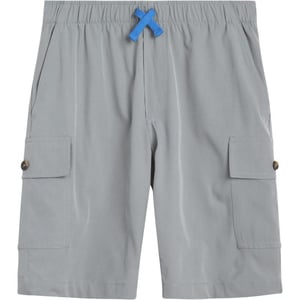 Eddie Bauer Boys Shorts  Stretch Fit Pull On Cargo Tech Shorts for Boys 420Greystone