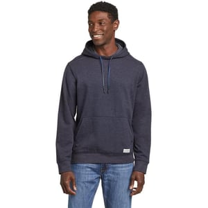 Eddie Bauer Mens Camp Fleece Pullover HoodieTall Midnight Htr