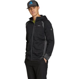 Eddie Bauer Mens Cloud Layer Hybrid FullZip HoodieRegular Storm