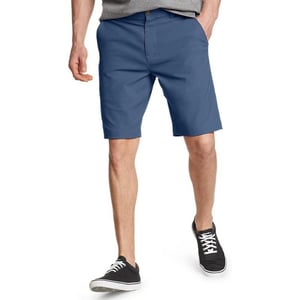 Eddie Bauer Mens Horizon Guide 10 Chino ShortsDusted Indigo