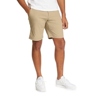 Eddie Bauer Mens Horizon Guide 10 Chino ShortsLight Khaki