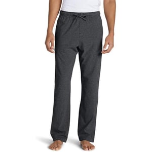 Eddie Bauer Mens Legend Wash Jersey Sleep PantsRegular Dark Smoke