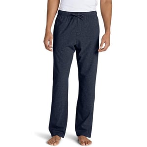 Eddie Bauer Mens Legend Wash Jersey Sleep PantsTall Washed Navy