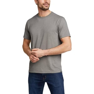 Eddie Bauer Mens Legend Wash Pro ShortSleeve TShirt  ClassicGray Heather