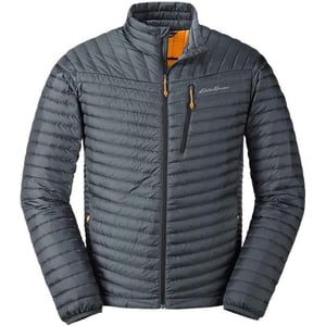 Eddie Bauer Mens MicroTherm 20 Down JacketRegular Storm