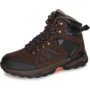 Eddie Bauer Mens Mount Hood Waterproof Hiking BootsChocolate Brown