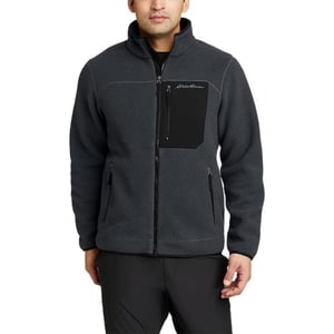 Eddie Bauer Mens Quest 300 Fleece JacketTall Storm