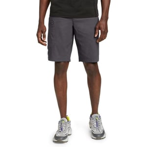 Eddie Bauer Mens Rainier ShortsRegular Dark Smoke Rainier