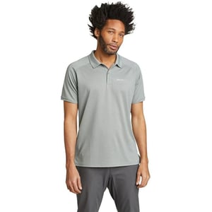 Eddie Bauer Mens Resolution Pro ShortSleeve Polo 20Gray