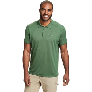 Eddie Bauer Mens Resolution Pro ShortSleeve Polo 20Irish Green