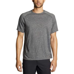 Eddie Bauer Mens Resolution ShortSleeve TShirtHtr Gray