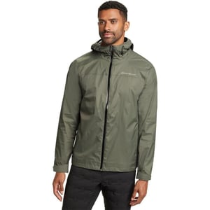 Eddie Bauer Mens RipPac Pro Rain JacketRegular Sprig