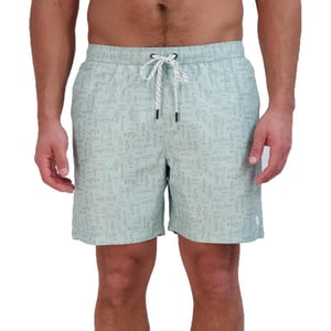 Eddie Bauer Mens SPF 50 Volley Swim Trunk  Fun Designs Comfortable and Stylish 7 InseamCeladon