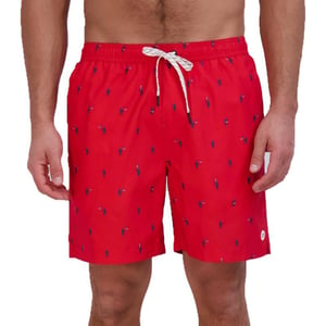 Eddie Bauer Mens SPF 50 Volley Swim Trunk  Fun Designs Comfortable and Stylish 7 InseamSalsa