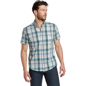 Eddie Bauer Mens ShortSleeve Voyager Flex ShirtSeamoss