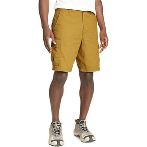 Eddie Bauer Mens Timber Edge Ripstop 20 Cargo ShortsAntique Gold