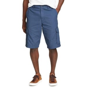 Eddie Bauer Mens Timberline 20 Ripstop Cargo ShortsDusted Indigo