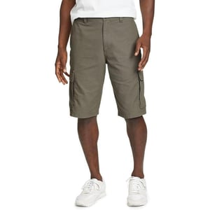 Eddie Bauer Mens Timberline 20 Ripstop Cargo ShortsSprig