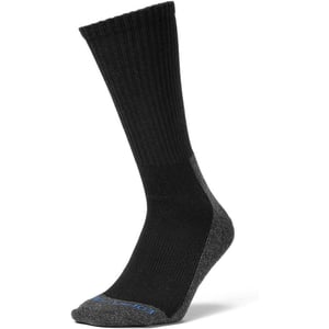 Eddie Bauer Mens Trail COOLMAX Crew SocksBlack