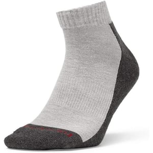 Eddie Bauer Mens Trail COOLMAX Quarter SocksCharcoal Htr