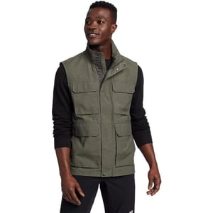 Eddie Bauer Mens Trekker VestTall Capers