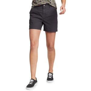 Eddie Bauer Womens Adventurer Stretch Ripstop ShortsPlus Carbon