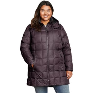 Eddie Bauer Womens Altamira Down ParkaPlus Aubergine