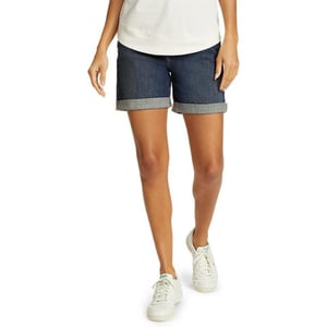 Eddie Bauer Womens Boyfriend Denim ShortsRinsed