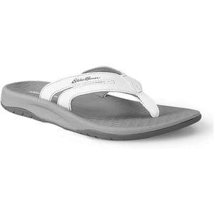 Eddie Bauer Womens Break Point Flip FlopWhite