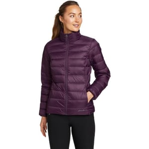 Eddie Bauer Womens CirrusLite Down JacketDeep Eggplant Recycled