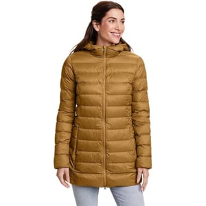 Eddie Bauer Womens CirrusLite Down ParkaBronze Recycled