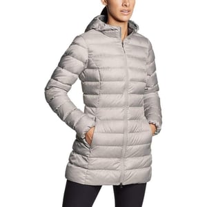 Eddie Bauer Womens CirrusLite Down ParkaLt Gray