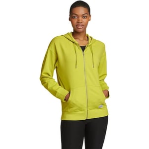 Eddie Bauer Womens Cozy Camp FullZip HoodiePetite Chartreuse