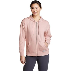 Eddie Bauer Womens Cozy Camp FullZip HoodiePlus Pale Pink