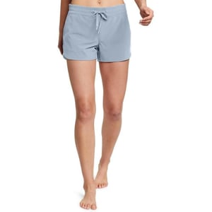 Eddie Bauer Womens Departure Amphib ShortsPetite Blue Smoke