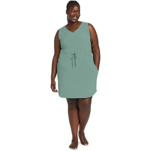 Eddie Bauer Womens Departure Easy Tank DressDk Seafoam