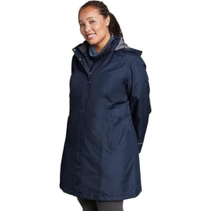 Eddie Bauer Womens Girl on the Go Trench CoatPlus Twilight