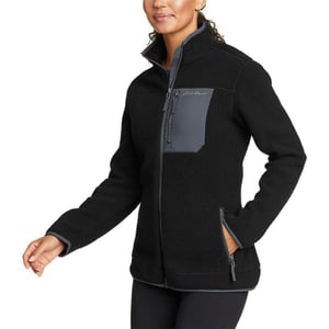 Eddie Bauer Womens Quest 300 Fleece JacketBlack