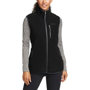 Eddie Bauer Womens Quest 300 Fleece VestBlack