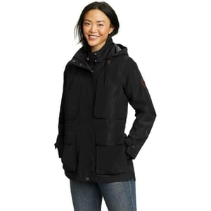 Eddie Bauer Womens Rainfoil ParkaBlack