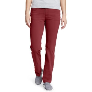 Eddie Bauer Womens Sightscape Horizon Convertible RollUp PantsTall Dusty Red