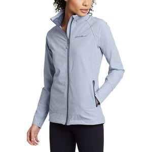 Eddie Bauer Womens Stratify 20 Soft Shell JacketBlue Smoke