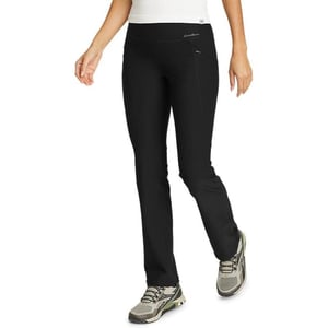 Eddie Bauer Womens Trail Tight Pants  High RiseTall Black