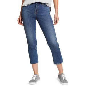 Eddie Bauer Womens Voyager Crop JeansRegular Creek