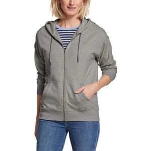 imageEddie Bauer Womens Cozy Camp Full Zip Long Sleeve HoodieHtr Gray